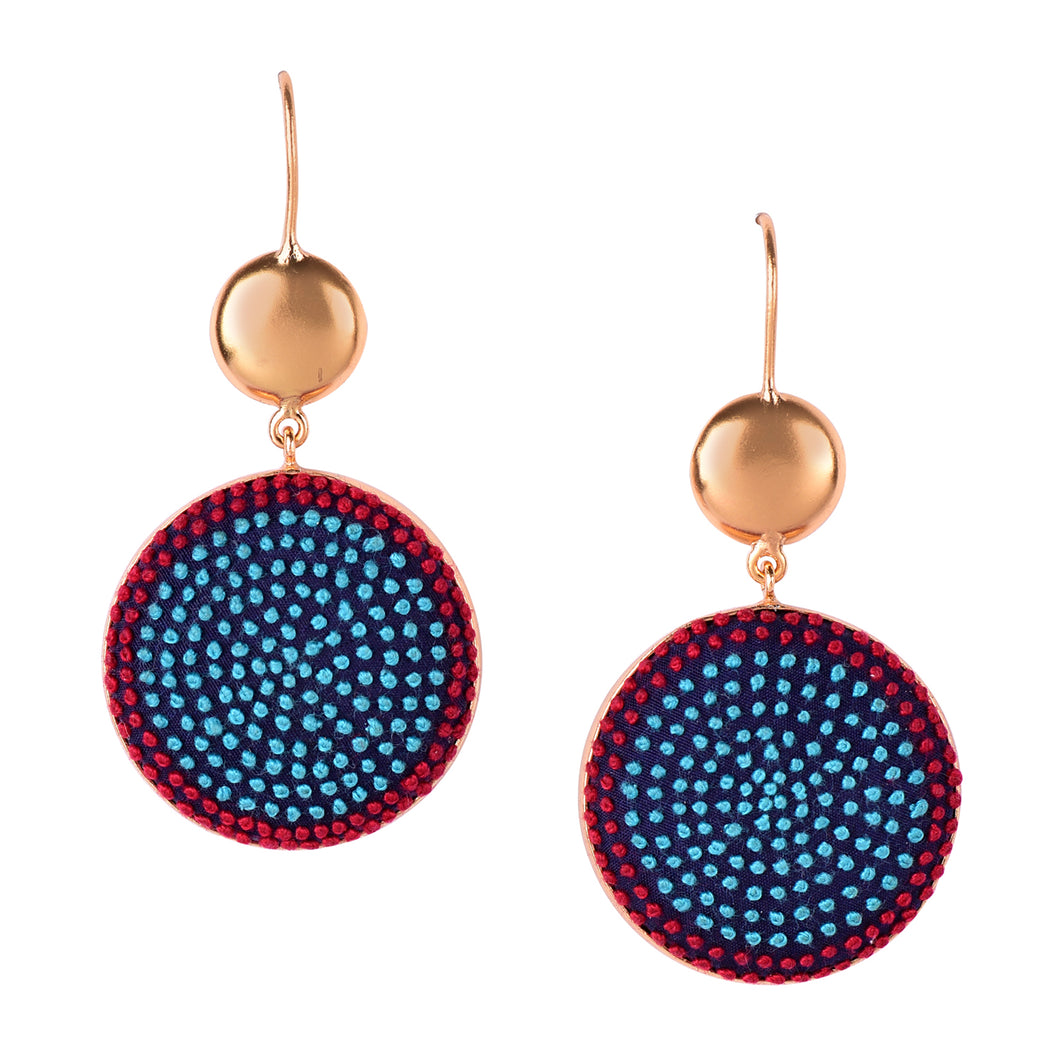 Circle on Circle Earrings