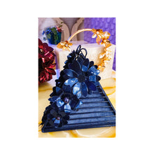 Load image into Gallery viewer, Blue floral triangle
