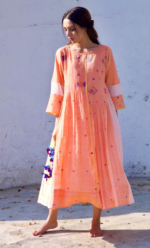 Summer Orange Dress